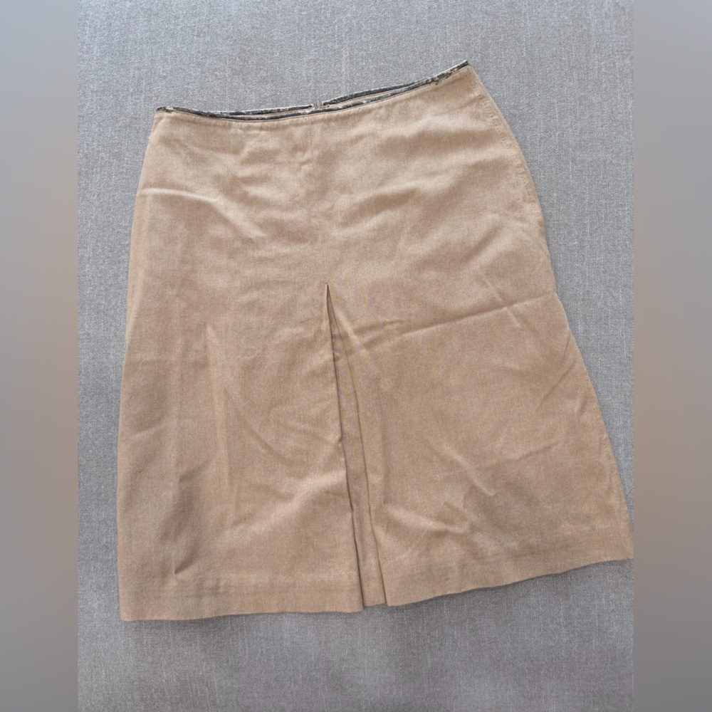 Banana Republic Tan Stretch Pencil Skirt Size 6 Work Office Classic
